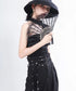 Cut-out One-shoulder Top